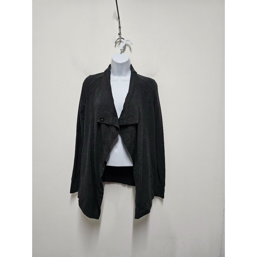 Lululemon Athletica Women Gray Cardigan  size 4